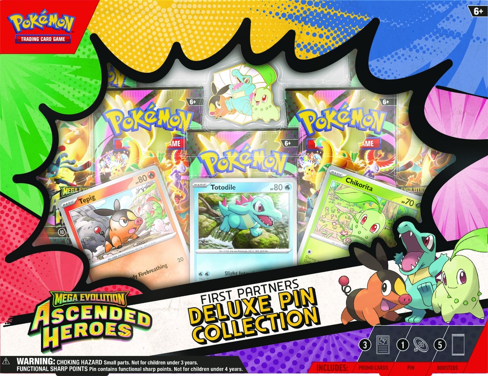 Pokemon mega evolution ascended heroes deluxe pin coll 2.5