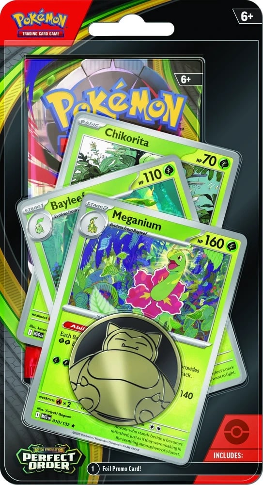 Release 27/3 Pokémon Mega Evolution 3 Premium Checklane, Perfekt order ass