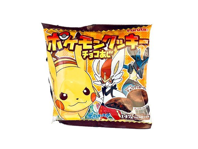 Furuta Pokemon Chocolate Cookies Large 11 poser - Kiks og kager