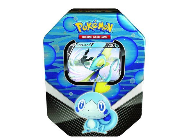Pokemon - Galar Partners Tin - Inteleon Trading Cards - Legetøj