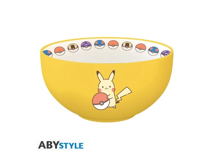 POKEMON Bowl Pikachu Electric Type - 600 ml - Service - Asiatisk og japansk porcelæn