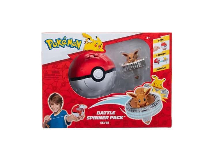 Pokémon - Battle Spinner Eevee (PKW4399) - Legetøj