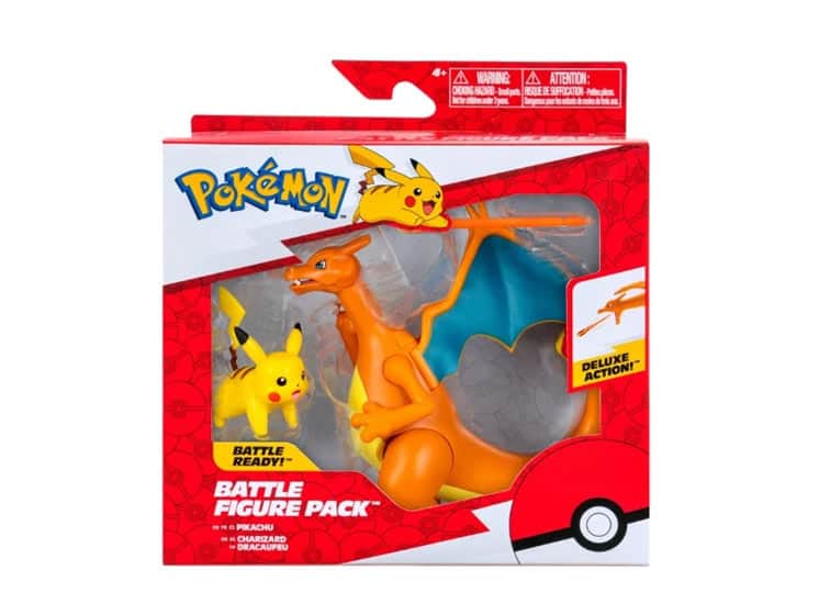 Pokémon - Figure Set 2 PK Charizard and Pikachu - Legetøj