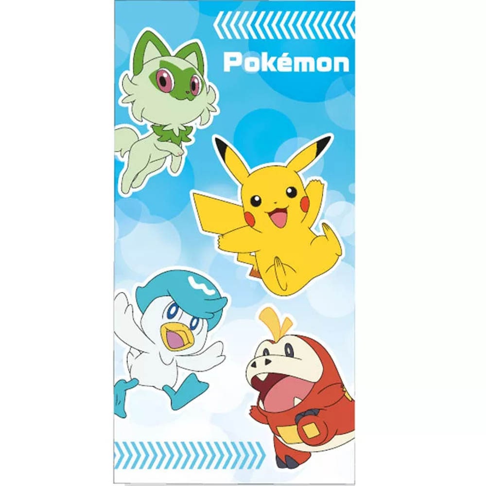 Pokemon badehåndklæde 70x140 cm.