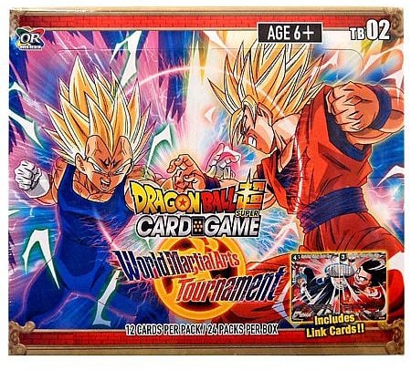 Dragon Ball Super: Masters TCG: Themed Booster Box 02 - World Martial Arts Tournament (Display, 24 Packs)