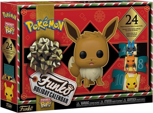 Funko Pocket Pop: Pokemon - Mystery Box - 24 Day Christmas Countdown Advent Calendar