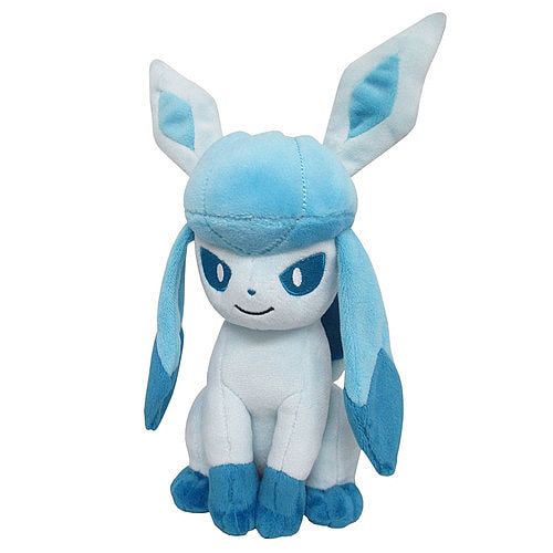 Pokemon - Glaceon (Sitting) - Plush/Bamse 20cm