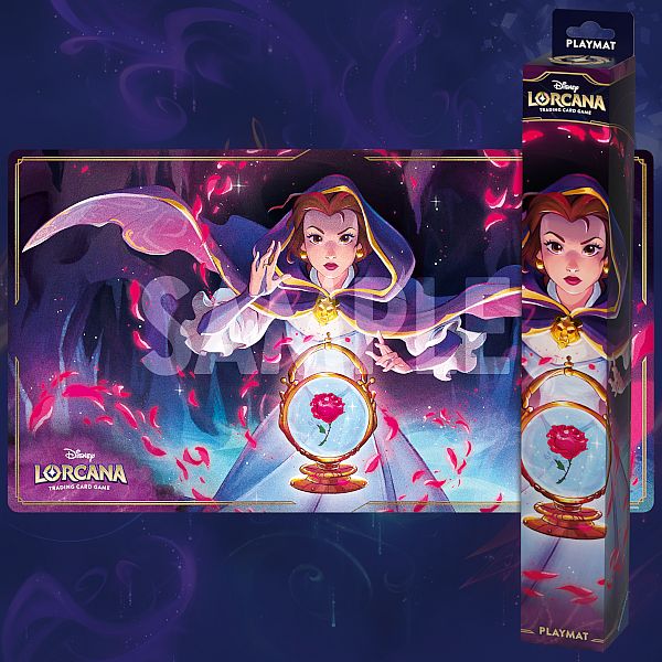 SpillemÃ¥tte (Playmat) - Disney Lorcana TCG: Set 5 - Shimmering Skies: Belle