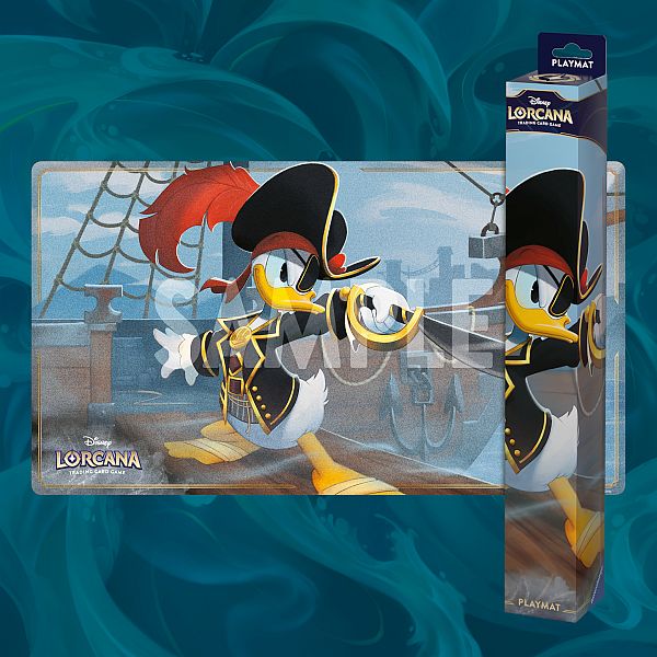 SpillemÃ¥tte (Playmat) - Disney Lorcana TCG: Set 6 - Azurite Sea: Donald Duck - Buccaneer