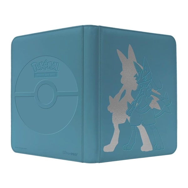 Mappe - Pokemon Elite Series: Lucario 9-Pocket Premium Zippered Pro-Binder 18x20 (Plads til 360 kort)- Ultra Pro #16413