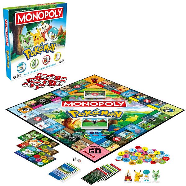 Monopoly (Matador) - PokÃ©mon/Pokemon (Engelsk 2025)