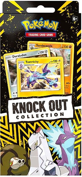 Pokemon Knock Out Collection: Toxtricity, Duraludon & Sandaconda