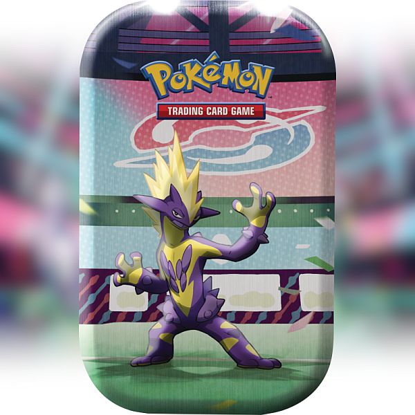 Pokemon Tin Kasse - 2020 Fall Mini Tin: Toxtricity (2 Boosters, Billedkort & MÃ¸nt)