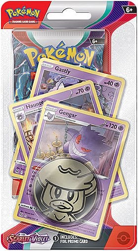 Pokemon Scarlet & Violet Premium Checklane Blister: Gengar
