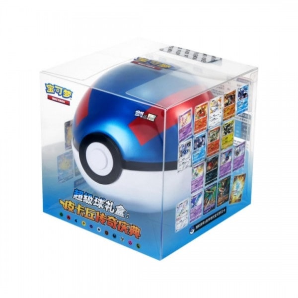 Pokemon Box (KINESISK/CHINESE) - Super Ball Gift Box - Great Ball