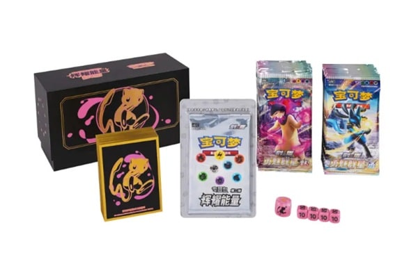 Pokemon Box (KINESISK/CHINESE) - Sword & Shield: Radiant Energy Art Card Sleeve Gift Box - Mew