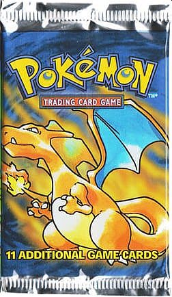 Pokemon - Base Set 1 Booster Pack - Charizard Artwork