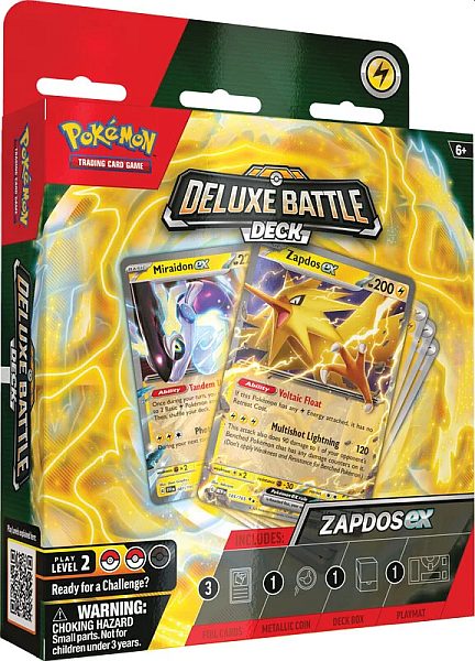 Pokemon Deluxe Battle Deck: Zapdos ex