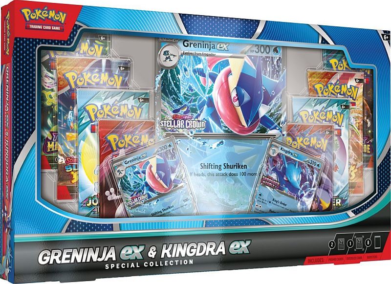 Pokemon - Greninja ex & Kingdra ex Special Collection