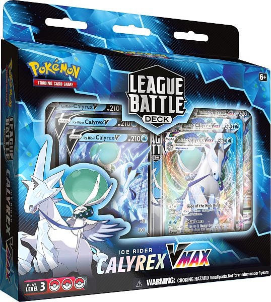 Pokemon League Battle Deck: Ice Rider Calyrex VMAX (2022)