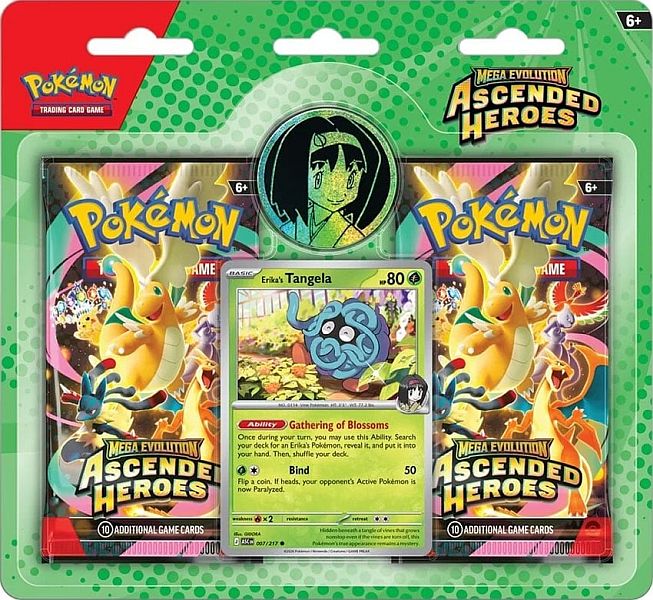 Pokemon Ascended Heroes - 2-Pack Blister: Erika's Tangela