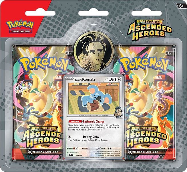 Pokemon Ascended Heroes - 2-Pack Blister: Larry's Komala