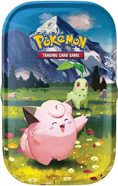 Pokemon Ascended Heroes Mini Tin: Clefairy & Chikorita