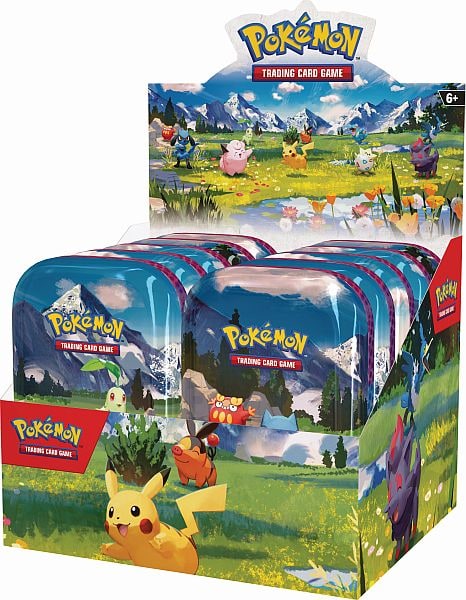 Pokemon Mega Evolution: Ascended Heroes: Mini Tins Display