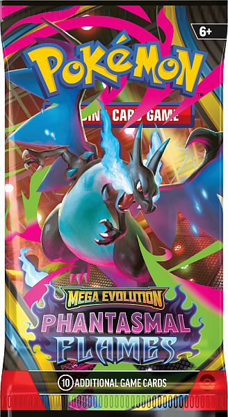 Pokemon - Mega Evolution: Phantasmal Flames Booster Pakke