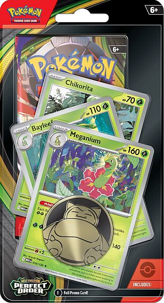 Pokemon Perfect Order Premium Checklane Blister: Meganium