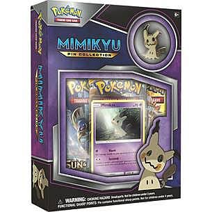 Pokemon Pin Collection: Mimikyu - 3 Boosters, Promo & Pin