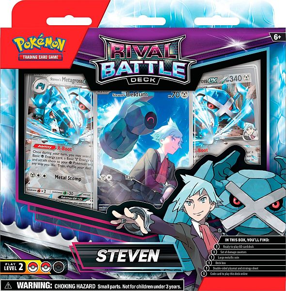 Pokemon Rival Battle Deck: Steven (Beldum/Metagross ex)