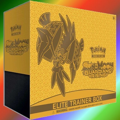 Pokemon Sun & Moon: Guardians Rising Elite Trainer Box - Turneringsboks for begyndere