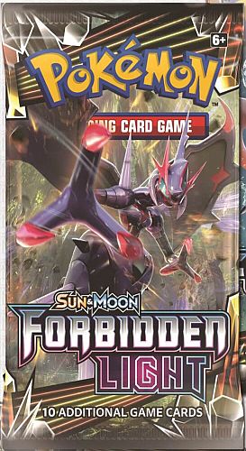 Pokemon Booster Pakke - SM06 - Sun & Moon: Forbidden Light Booster Pack