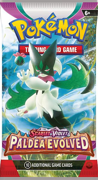 Pokemon Scarlet & Violet: Paldea Evolved - Booster Pack