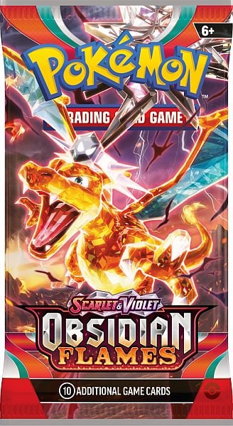 Pokemon Scarlet & Violet: Obsidian Flames - Booster Pack