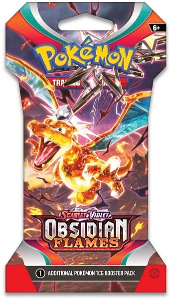 Pokemon SV03: Obsidian Flames - Sleeved Booster Pack