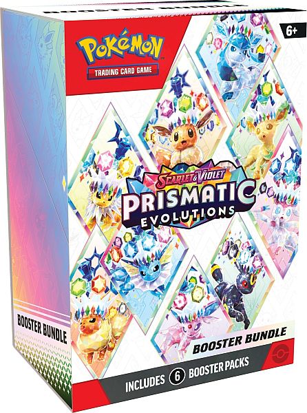 Pokemon SV08.5: Prismatic Evolutions Booster Bundle