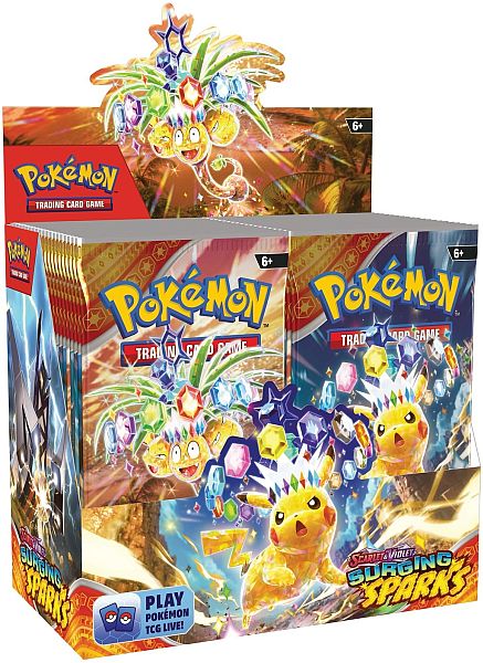 Pokemon Scarlet & Violet: Surging Sparks - Booster Box