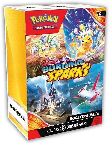 Pokemon Scarlet & Violet: Surging Sparks Booster Bundle