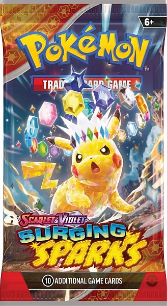 Pokemon Scarlet & Violet: Surging Sparks Booster Pakke
