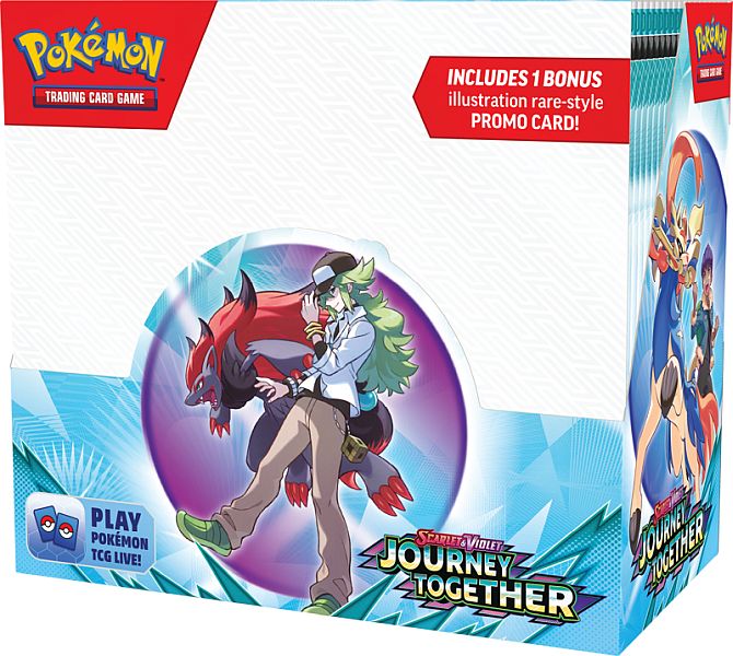 Pokemon SV09: Journey Together Enhanced Booster Box