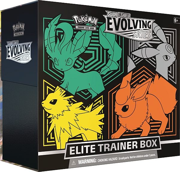 Pokemon SWSH Evolving Skies - Elite Trainer Box: LUJF