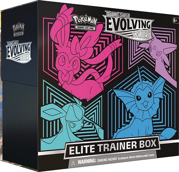 Pokemon SWSH Evolving Skies - Elite Trainer Box: SEGV