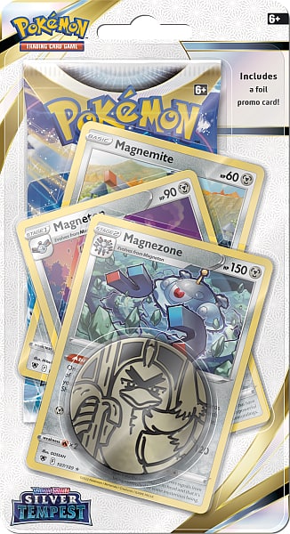 Pokemon SWSH Silver Tempest Premium Checklane Blister: Magnezone