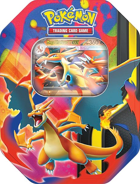Pokemon Tin Kasse - 2026: Mega Charizard Y ex Tin