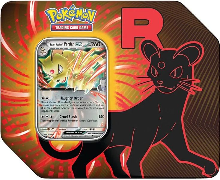 Pokemon - Team Rocket's Persian ex Tin (USA Version)