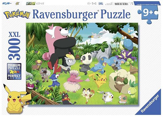Ravensburger Puzzle (Puslespil) - Pokemon Types (300 Pieces)