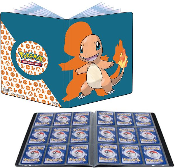 Mappe - Pokemon - Charmander (2021) - Album - 9-Pocket (Holder 180 kort) UltraPro #15712