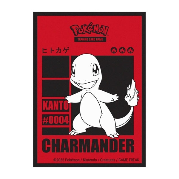 Pokemon - Charmander - Deck Protector - 65 lommer - Ultra Pro Sleeves #16591